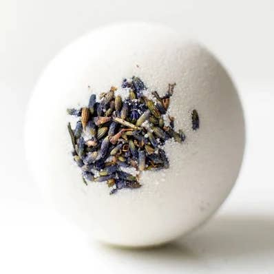 Flower Market Cocoa Butter + Milk Bath Bomb for wholesale by The Willow Tree Co