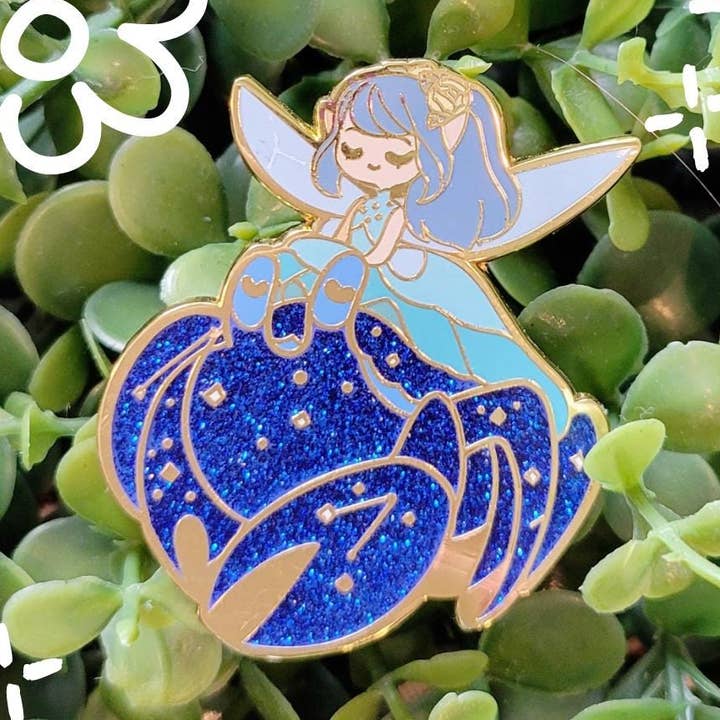 Zodiac Fairy Pin - Cancer for wholesale by Jellyjessbeans Art