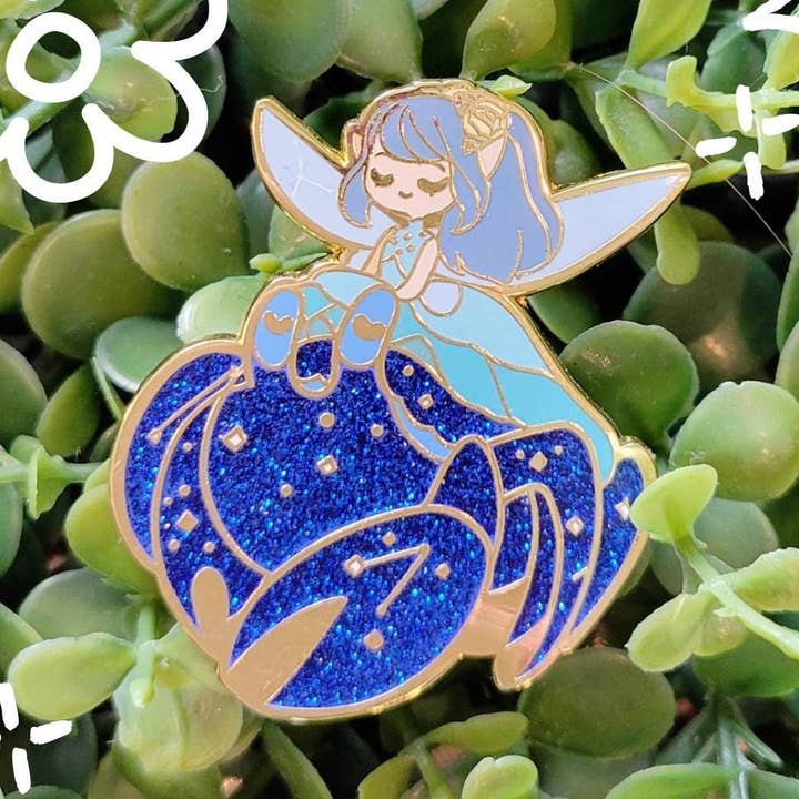 Zodiac Fairy Pin - Cancer for wholesale by Jellyjessbeans Art