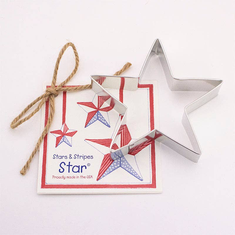 Ann Clark - Wholesale Cookie Cutter - Stars & Stripes Star Cookie Cutter0