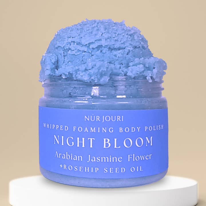 Verniz Corporal Espumante Batido - Night Bloom por atacado de Nur Jouri