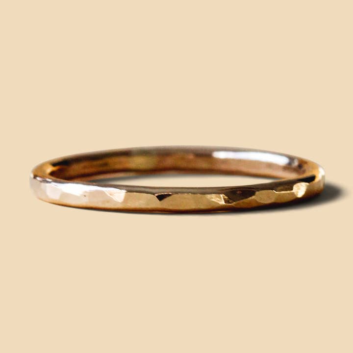 Everly Made - Wholesale Band/Stacked Ring - Golden Hill Ring0