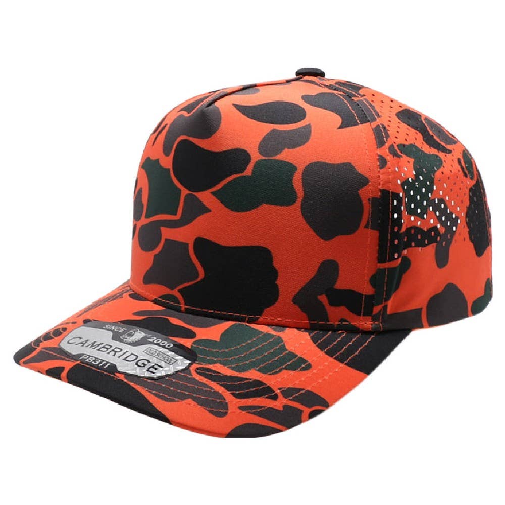 DOBBI - Vente Casquette de camionneur – unisexe - Camo perforé à l'ancienne6