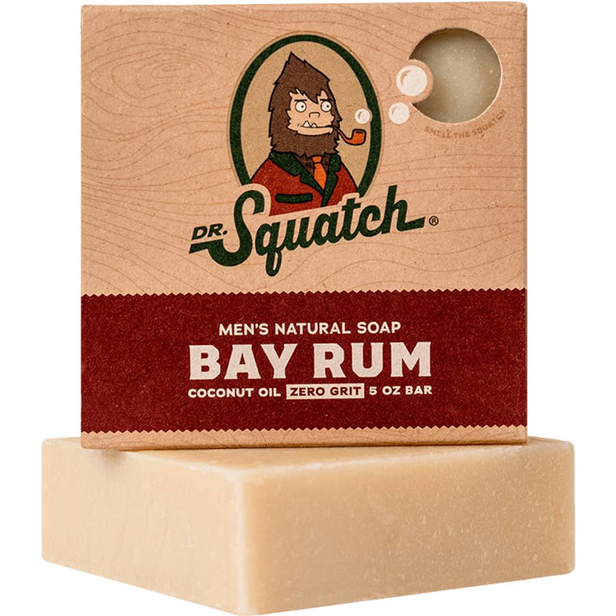 New Dr. Squatch PINE TAR Thick Bricc With Free Burlap Bag and Dr