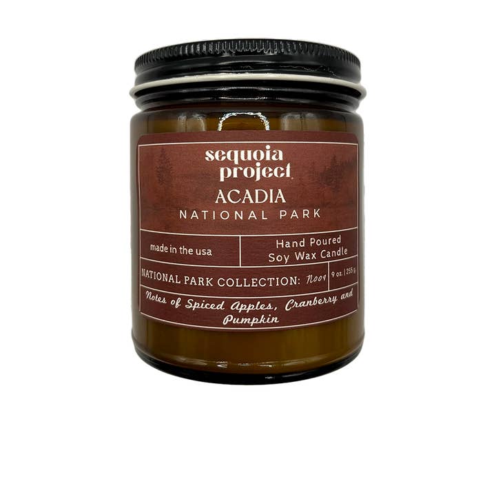 Sequoia Project - Wholesale Jar/Filled Candle - Acadia National Park Candle0