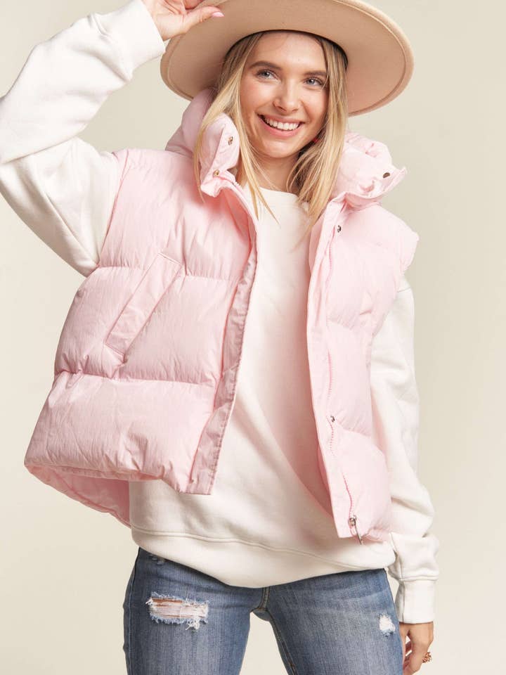 LEJ3456-HÆTTETRØJE MED LYNLÅS FORAN for engroshandel hos Madelyn