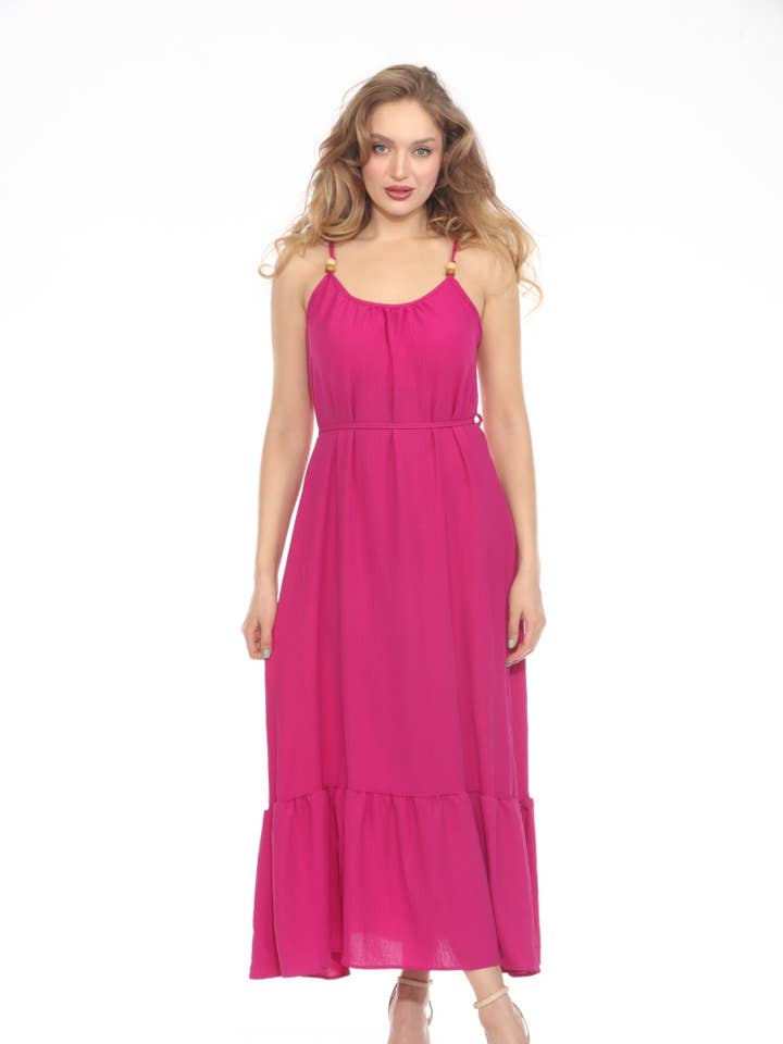 Robe Maxi Perlée Serene Sands pour la vente par Sol