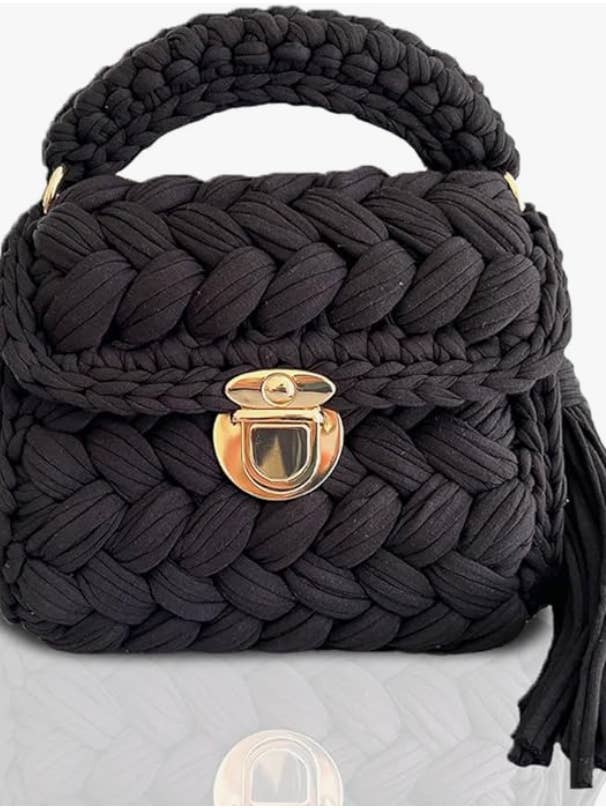 CHQEL Evening Clutch Bag for Women, Handmade Crochet Wedding for wholesale by CHQEL