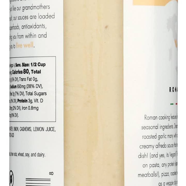 Everyday Supply Co - Wholesale Pasta Sauce - Livwell Foods Sauce Pasta Alf Caul Grl - Case Of 61