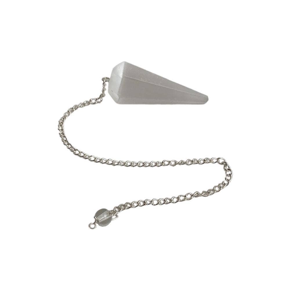 VIE – Engroshandel Meditationsudstyr – Pendul med kæde og 30 mm krystalsten80