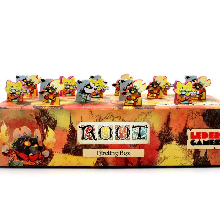 Meeple Stickers - Wholesale Board Game - Root Marauder Hirelings Sticker Set4