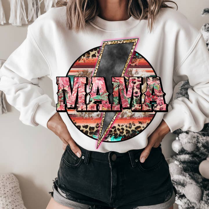 MAMA WESTERN DTF TRANSFER for wholesale by Remi Lee Transfers