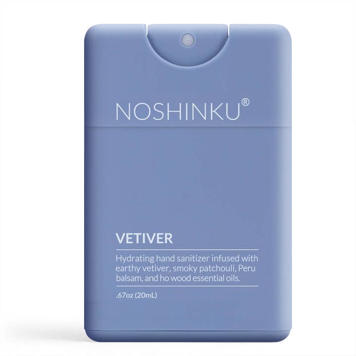 Noshinku - Wholesale Hand sanitiser - Refillable Vetiver Patchouli Hydrating Pocket Hand Sanitizer7