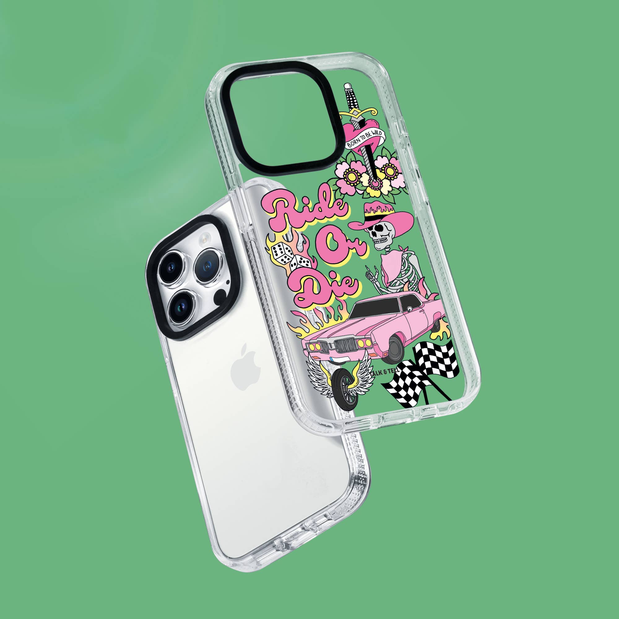 Talk and Tell – wholesale Phone case – Unisex – Ride or Die iPhone Case2