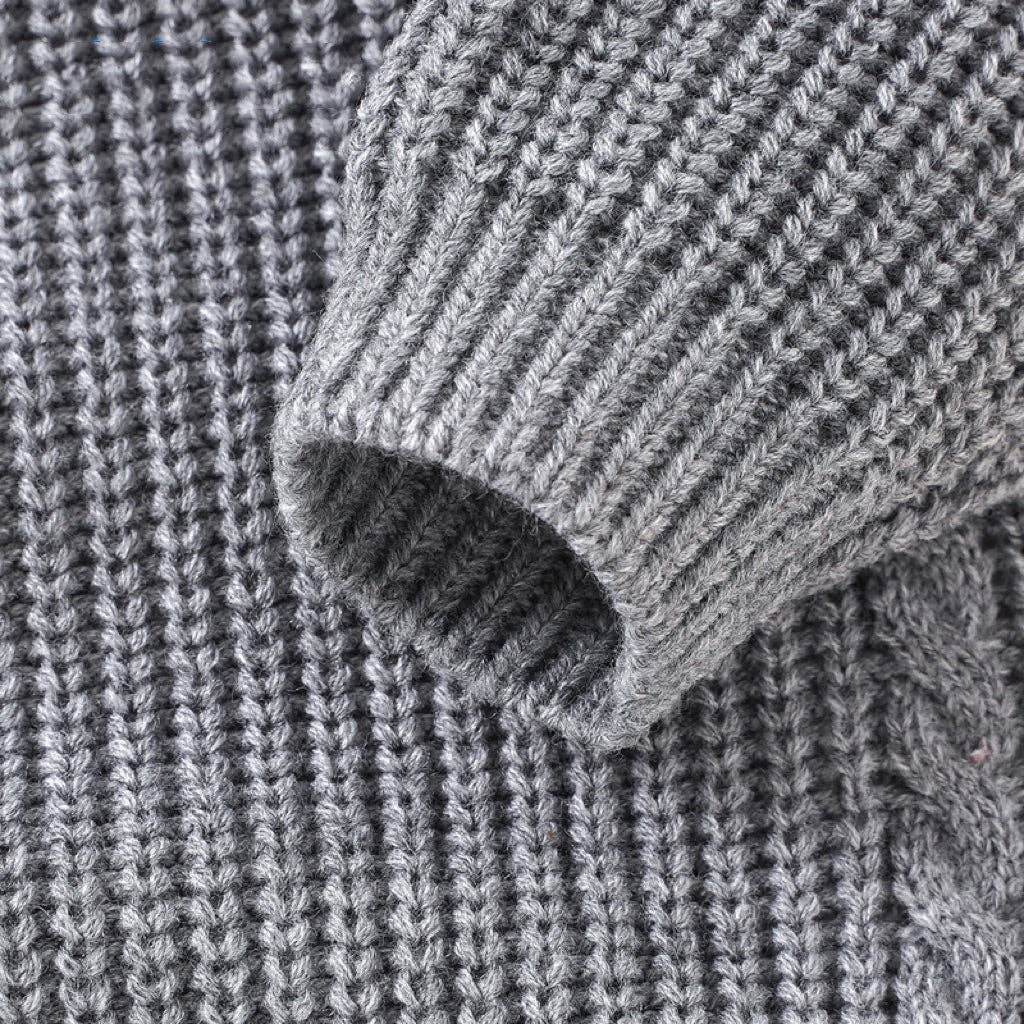 MyKids-USA® - Wholesale Bodysuit (Non-Footed) - Baby - Baby Solid Color Long Sleeve Knitted Woolen bodysuit5