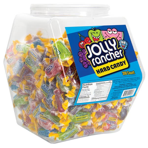 Kelli's - Wholesale Hard Candy - Jolly Ranchers Hard Candy - Changemaker Display Tub