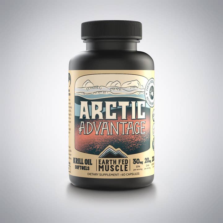 Earth Fed Muscle - Wholesale Oral Supplement/Vitamin - Arctic Advantage Krill Oil Softgels