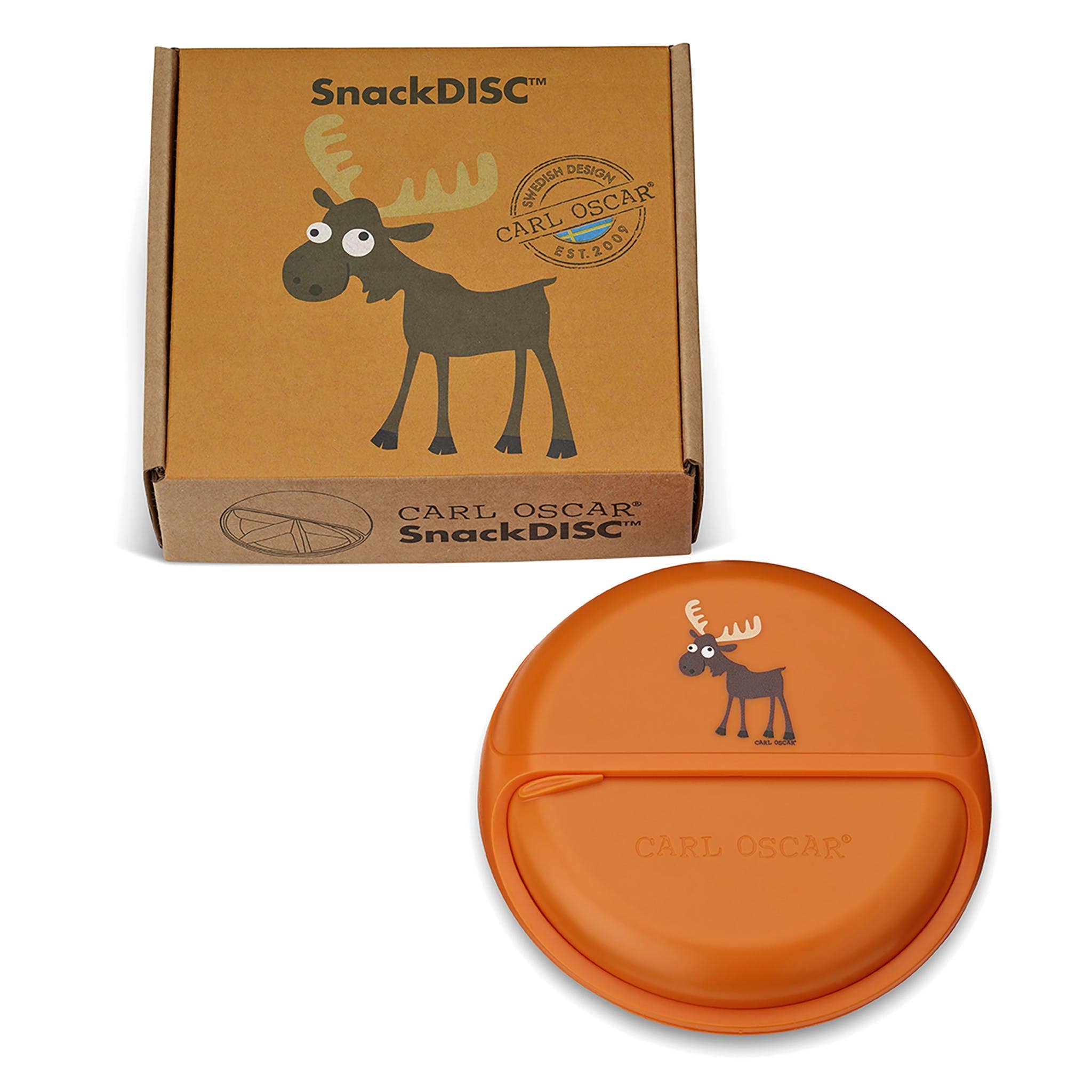 Carl Oscar - Vendita all'ingrosso Cestino/borsa pranzo - Bambini - SnackDisc™, Kids - Arancione3