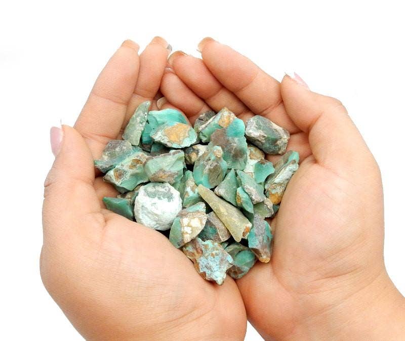 Rock Paradise - Wholesale Spiritual Stone/Crystal - Crystal Large Rough Natural Apache Turquoise by piece