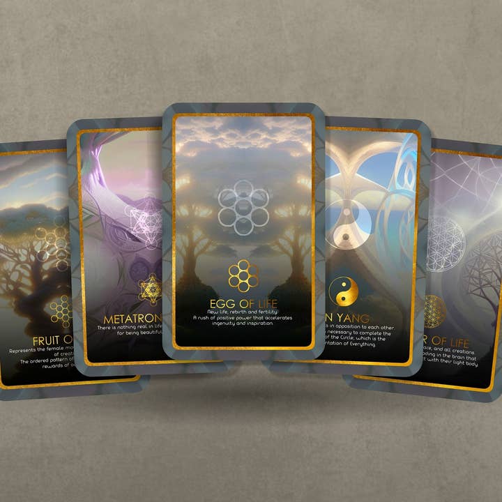 Ibiza Tarot USA - Wholesale Tarot Cards - Sacred Geometry Oracle - Sacred Symbols2