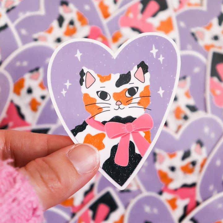 Day Dreamer Studios - Wholesale Sticker - Celeste the Cat | Glossy Waterproof Vinyl Sticker7