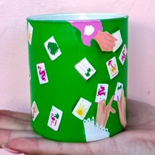 BAMS CLUB MAHJONG - Candle & Matchbook Bundle for wholesale by Rebecca Illustrated