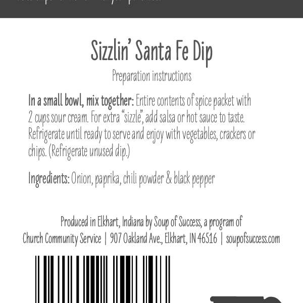 Soup Of Success - Wholesale Dip - Sizzlin' Santa Fe Dip