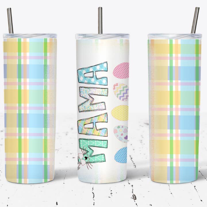 Easter Mama and Me Double Walled Tumbler for wholesale by Twisted Tumbler, LLC