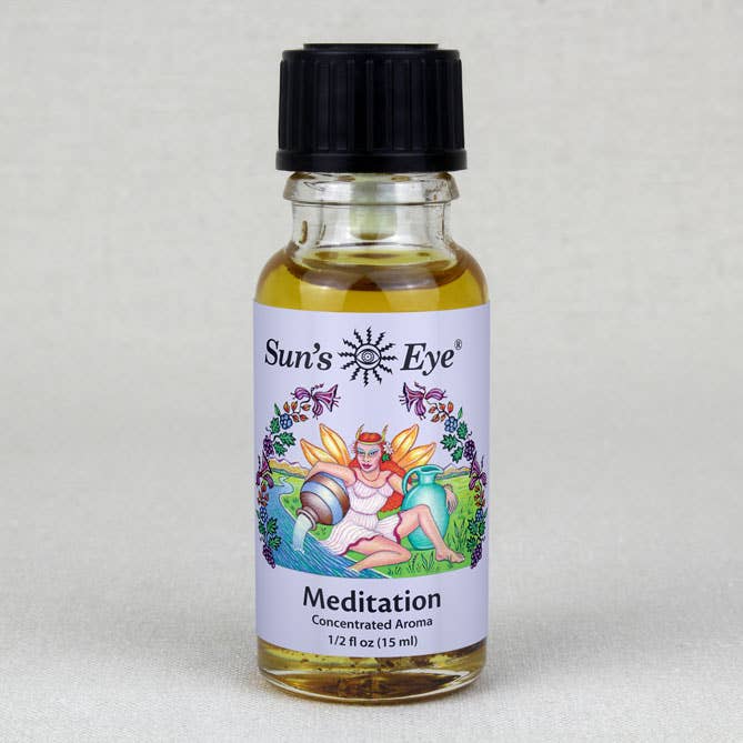 Huile de méditation pour la vente par Sun's Eye