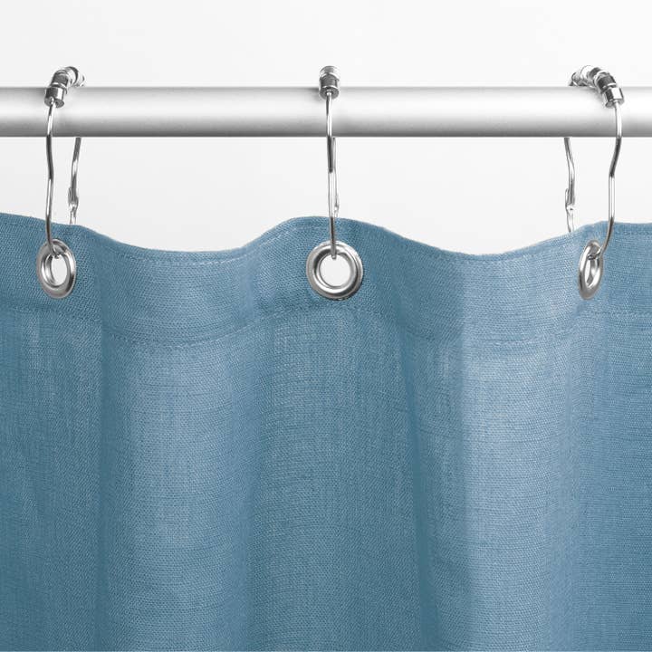 Linen Shower Curtain – Bath, Tub + Stall Sizes for wholesale by Bean Products