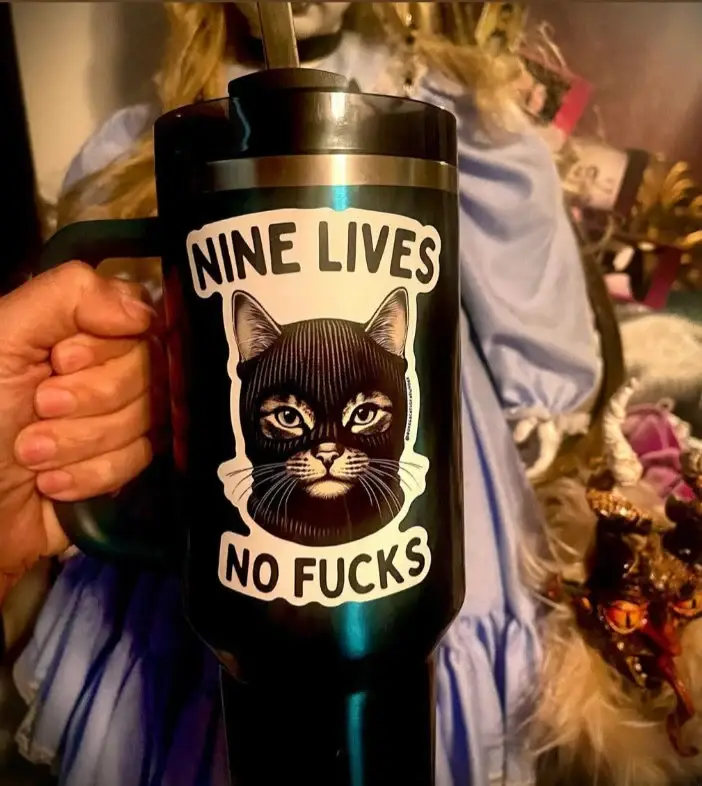 Bodega Cats of New York - Wholesale Sticker - Bodega Cats of New York 4.5" Sticker (Nine Lives)4