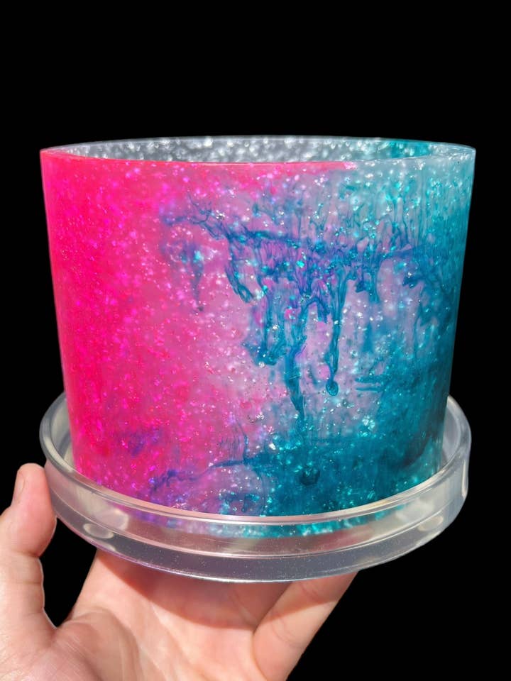 Maceta STARDUST rosa | verde azulado | plata para venta al por mayor de Terrestrial