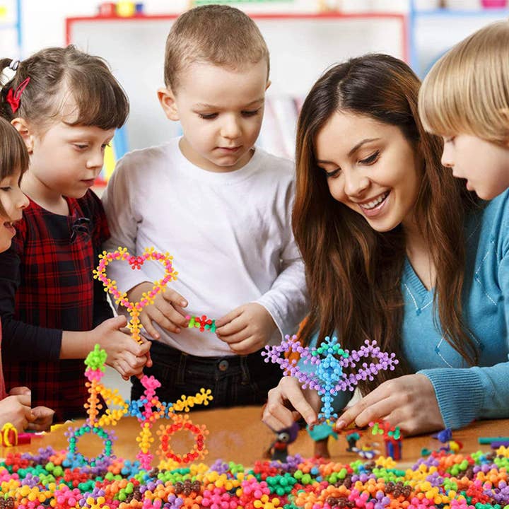 Infinite Basics - Wholesale Building Set - Kids - 200 Pieces 3D Interlocking Building Blocks STEM Toy4