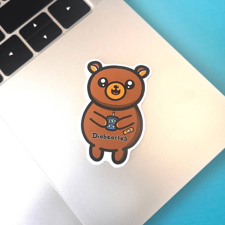 Innabox Ltd - Vente Autocollant - Autocollant Diabeartes - Diabète3