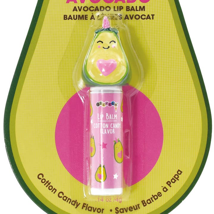 Avocado Lip Balm Cotton Candy for wholesale by Iscream
