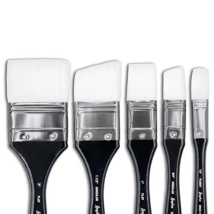 Angelus Jumbo Paint Brush Set for wholesale by Angelus Brand