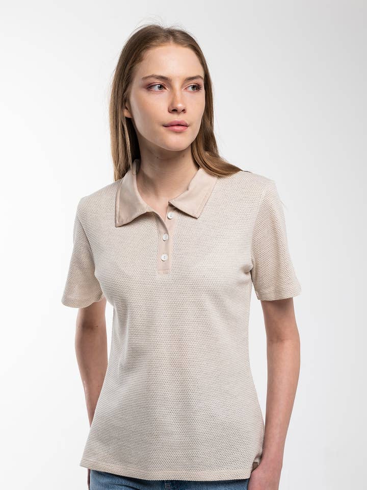 The Pique T-Shirt for wholesale by Bee & Alpaca
