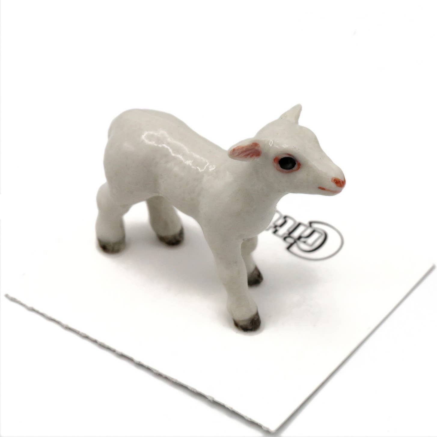 Little Critterz - Wholesale Decorative Figurine - Barley Lamb Porcelain Miniature