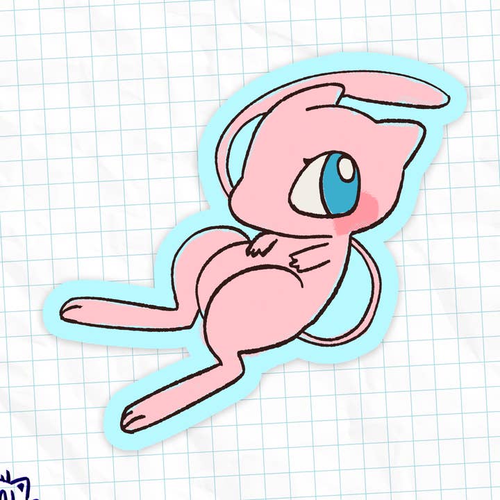 Mew Pokemon Sticker for wholesale by mimimao