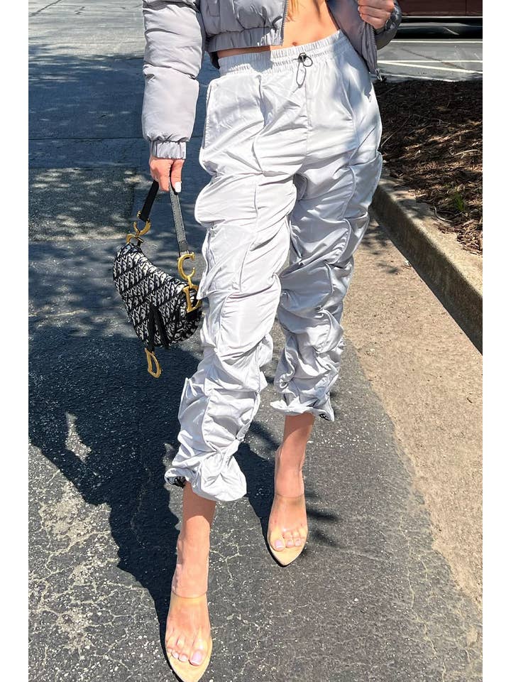 5besties inc - Wholesale Pants - Women's - RUCHED PARACHUT PANTS 5