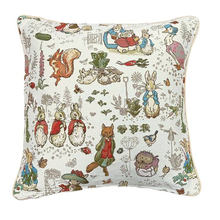 Beatrix Potter™ Peter Rabbit - Cushion Cover for wholesale by Signare Tapestry