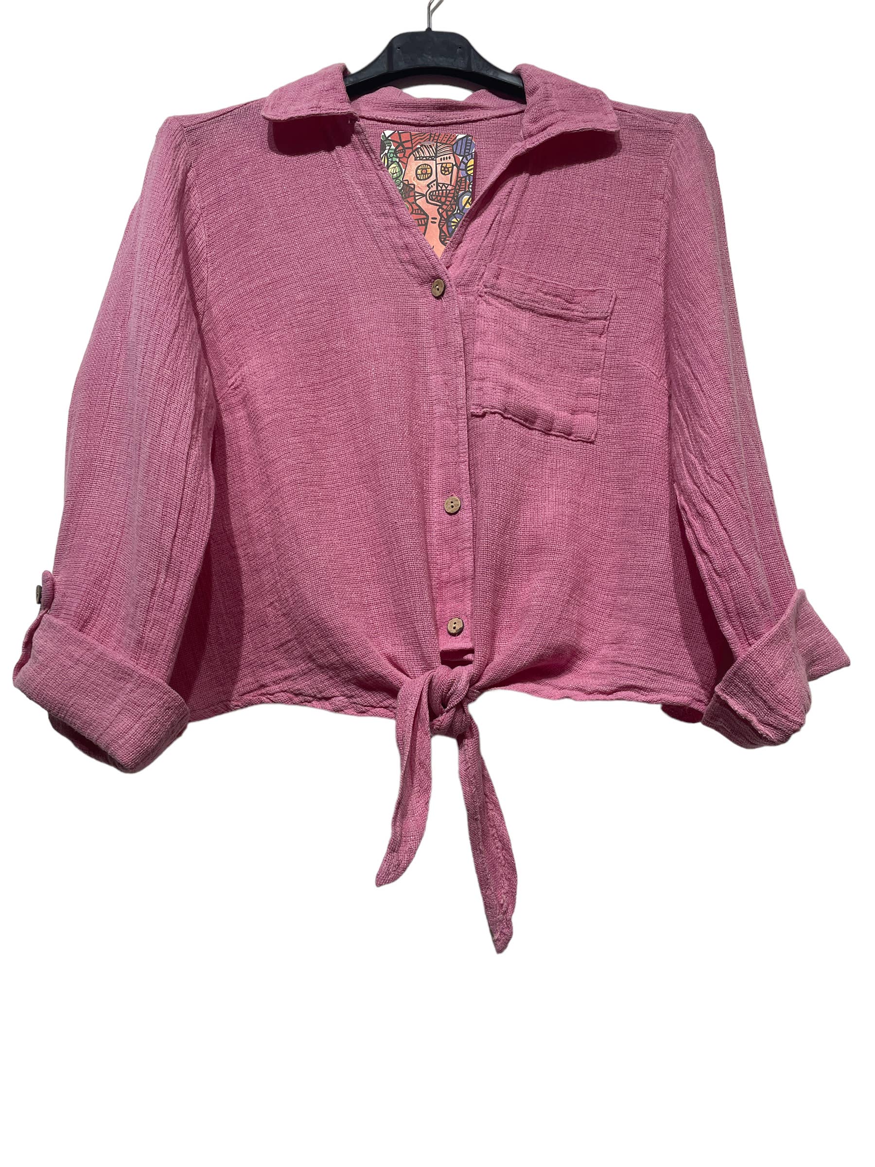 LINEN & COTTON HOUSE – Großhandel Bluse – Damen – Leinenweste 3025 MY VEST22