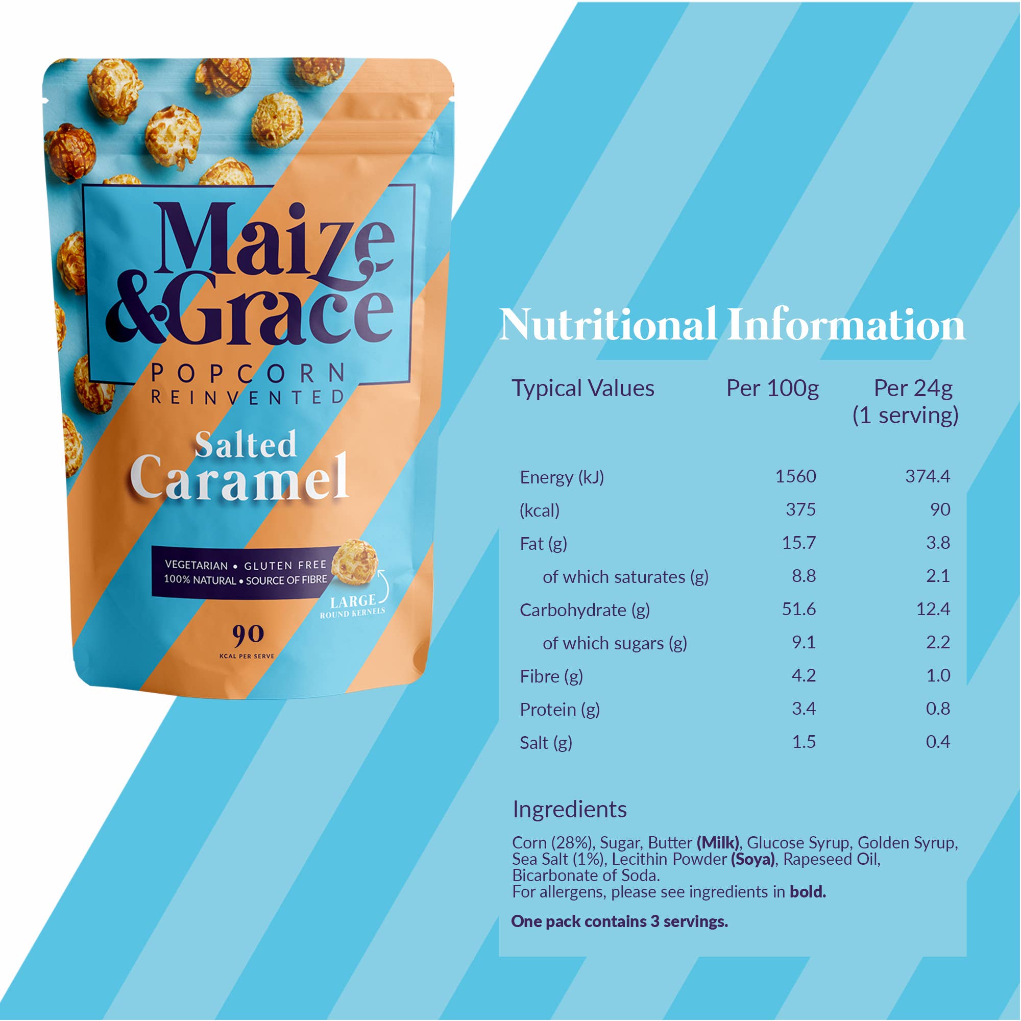 Maize & Grace – Großhandel Popcorn – Maize & Grace Salzkaramell Popcorn1