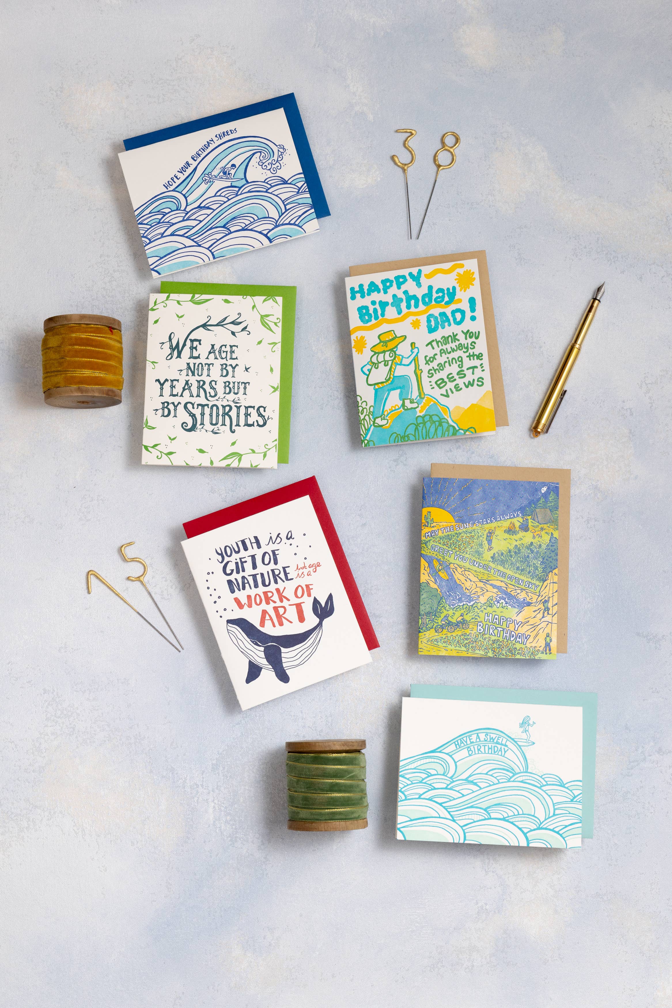 folio press & paperie – wholesale Födelsedagskort – Ha ett svälla födelsedagskort1