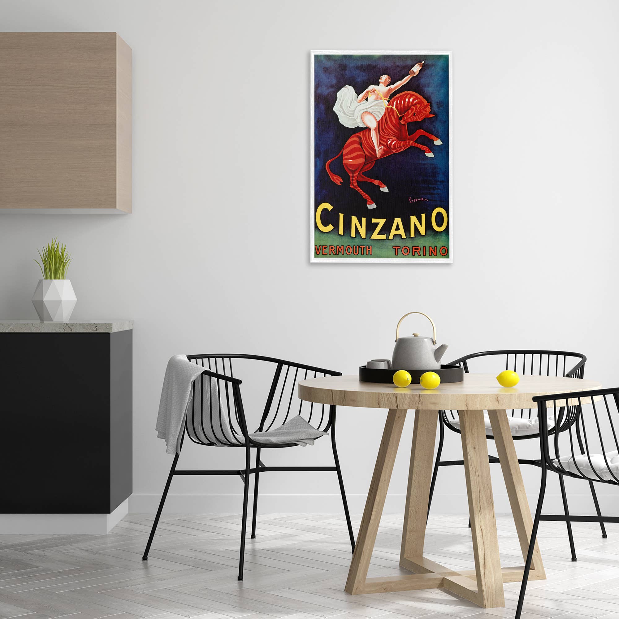 Stupell Industries - Wholesale Wall Sign - Cinzano Wine Advertisement - Framed Wall Art6