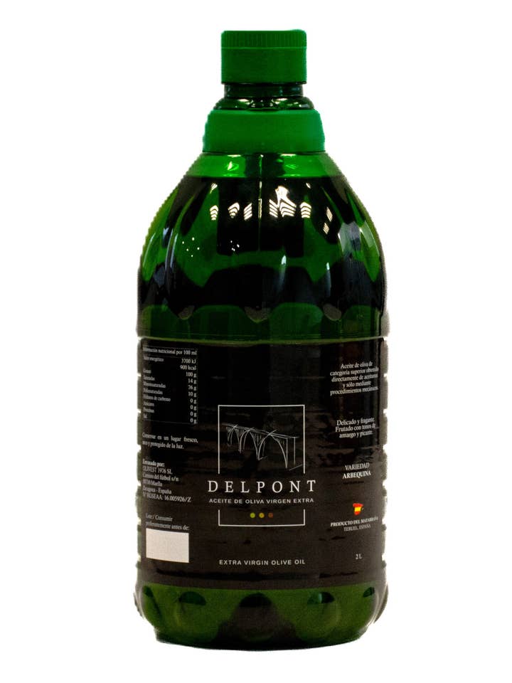 Arbequina Delpont EVOO gourmet Extra Virgin Olive Oil
for wholesale by Olivest 1976 S.L.