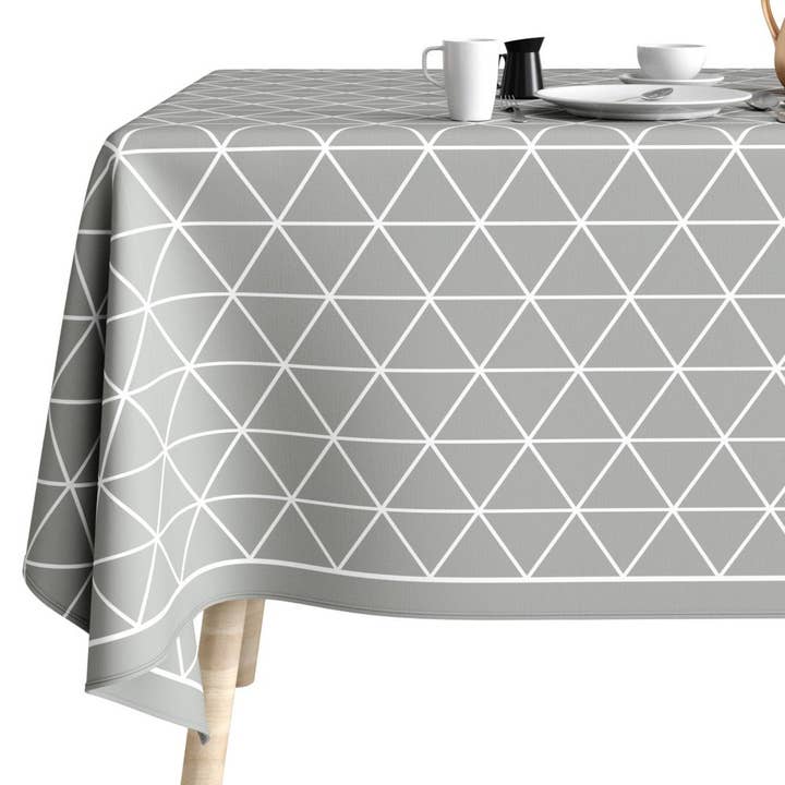 Housse De Rêve - Wholesale Tablecloth - Rectangular stain-resistant tablecloth 140x250 cm Trina cotton3