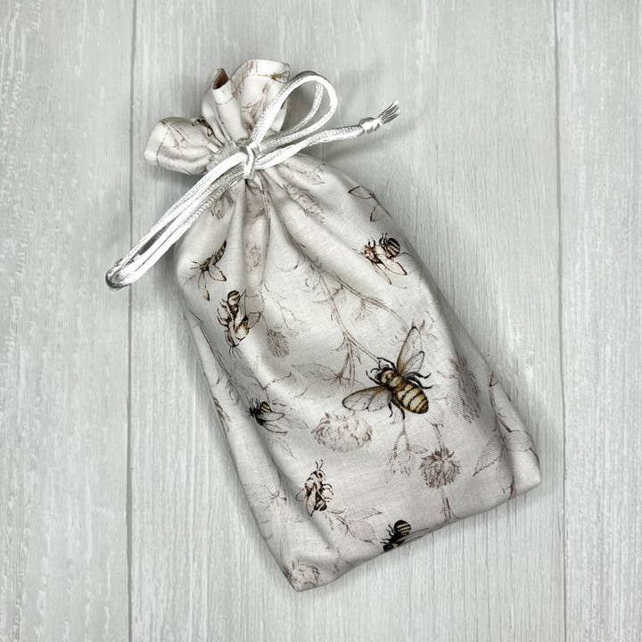 Bee Tarot Card Bag for wholesale by Threads of Tarot