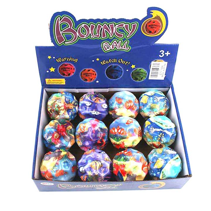 12PCS - Ocean Themed Bouncy Ball Toys
for wholesale by Sensibling Corp.