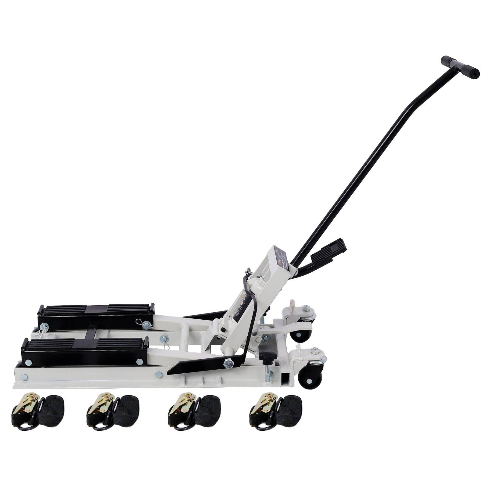 39F Inc. - Vente Porte-vélos - Cric hydraulique pour moto de 1500 LBS - Gris, 4 roues5